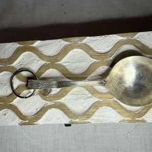Silver Soup Spoon Keychain
